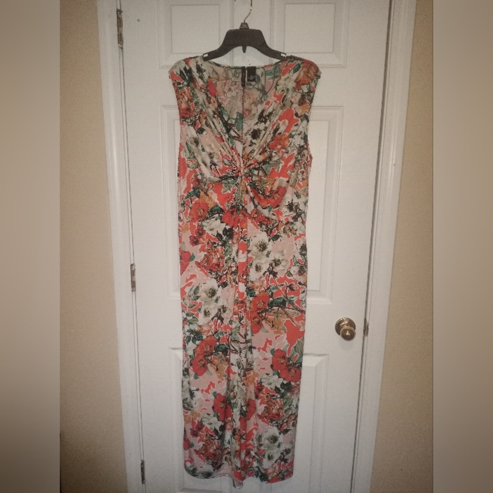 New Directions Printed Dress/Lounge Wear Size 1X